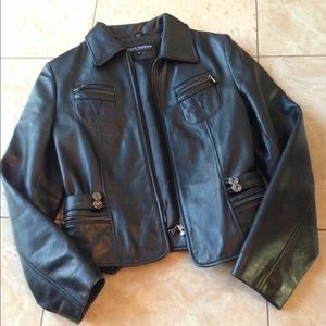 Steve Madden LEATHER jacket! 😊